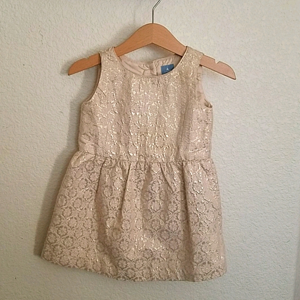 Gap gold dress